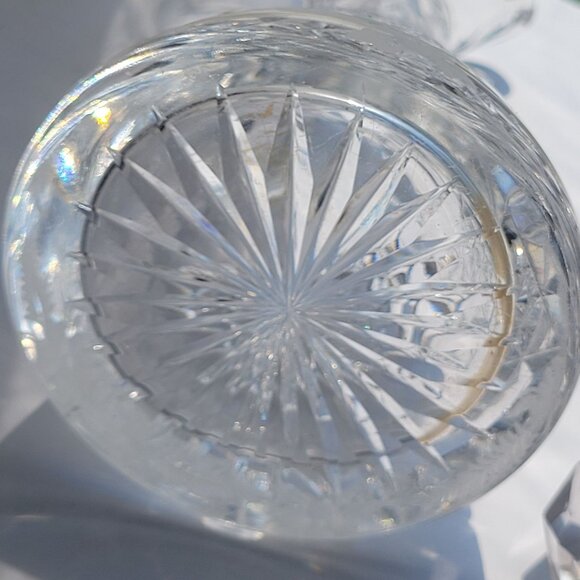 Cut Glass Crystal Cruet Decanter With Stopper - Picture 14 of 14